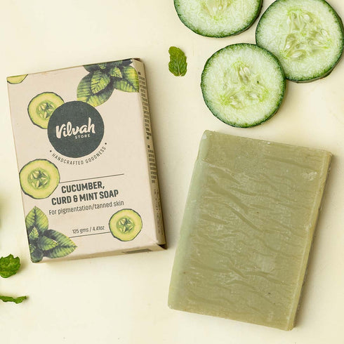 Cucumber, Curd & Mint Soap